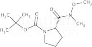 N-(tert-Butoxycarbonyl)-L-proline N''-methoxy-N''-methylamide