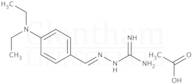 N-(4-Diethylaminobenzylideneamino)guanidine acetic acid salt