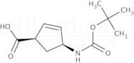 (1R,4S)-(+)-4-(Boc-amino)-2-cyclopentene-1-carboxylic acid