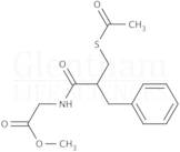 N-[2-[(Acetylthio)methyl]-1-oxo-3-phenylpropyl]glycine methyl ester