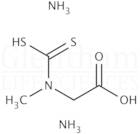 N-(Dithiocarboxy)sarcosine diammonium salt