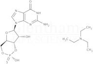 Sp-Guanosine 3′,5′-cyclic monophosphorothioate triethylammonium salt