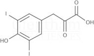 3,5-Diiodo-4-hydroxyphenylpyruvic acid