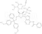 N6-Benzoyl-2''-tert-butyldimethylsilyl-7-deaza-5''-O-DMT-adenosine 3''-CE phosphoramidite