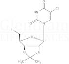 5’-Deoxy-5’-iodo-2’,3’-O-isopropylidene-5-chlorouridine