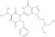 N-Carbobenzyloxy-L-valinyl-ganciclovir