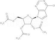 6-Chloro-7-deaza-9-(2'',3'',5''-tri-O-acetyl-b-D-ribofuranosyl)purine