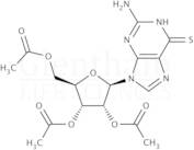 2-Amino-6-mercapto-9-(2'',3'',5''-tri-O-acetyl-b-ribofuranosyl)purine