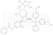 N4-Benzoyl-2''-deoxy-5''-O-DMT-2''-fluoro-cytidine phosphoramidite