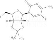 5''-Deoxy-5-fluoro-5''-iodo-2'',3''-O-isopropylidenecytidine