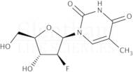 1-(2-Deoxy-2-fluoro-D-arabinofuranosyl)-5-methyluracil