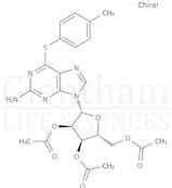 2-Amino-6-(4-methylphenyl)thio-9-(2'',3'',5''-tri-O-acetyl-b-D-ribofuranosyl)purine