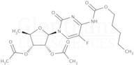 2'',3''-Di-O-acetyl-5''-deoxy-5-fluoro-N4-(pentoxycarbonxyl)cytidine