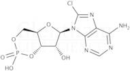 8-Chloroadenosine-cyclic-3'',5''-monophosphate dihydrate