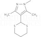 3,5-Dimethyl-4-(1,3-dithian-yl)-1-phenylpyrazole