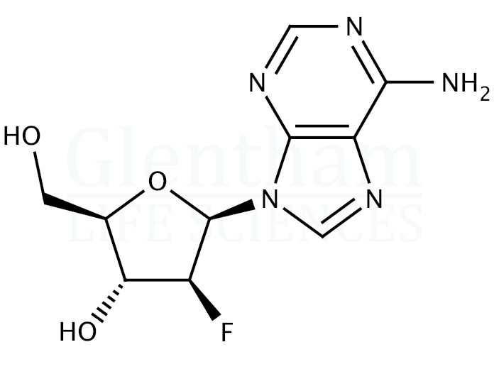 9-(2''-Deoxy-2''-fluoro-b-D-arabinofuranosyl)adenine