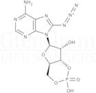 8-Azidoadenosine 3'',5''-cyclic monophosphosphate free acid