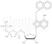 4-Amino-3-(1-naphthylmethyl)-1H-pyrazolo[3,4-d]pyrimidine-1-(b-D-ribofuranosyl-5’-triphosphate)