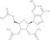 6-Chloro-2-hydroxy-9-(2'',3'',5''-tri-O-acetyl-b-D-ribofuranosyl)purine