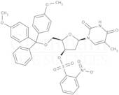 1-(2''-Deoxy-5''-O-DMT-3''-O-nitrophenylsulphonyl-b-D-lyxofuranosyl)thymine