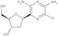 2-Chloro-6-(2''-deoxy-b-D-ribofuranosyl)-3,5-diaminopyrazine