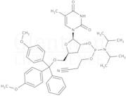 3''-Deoxy-5''-O-DMT-5-methyluridine 2''-CE phosphoramidite