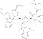 3-N-Boc-5''-O-DMT-3''-O-nosylthymidine