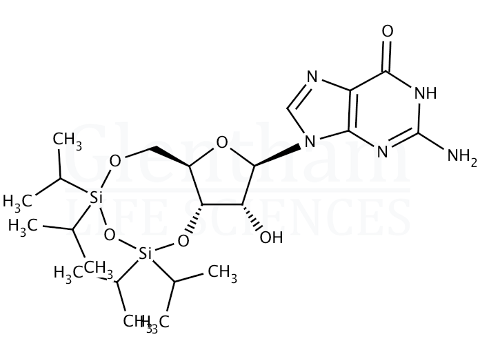 3'',5''-O-(1,1,3,3-Tetraisopropyl-1,3-disiloxanediyl)guanosine