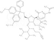 N4-Acetyl-2''-O-tert-butyldimethylsilyl-5''-O-DMT-cytidine 3''-CE phosphoramidite