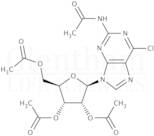 2-Acetamido-6-chloro-9-(2'',3'',5''-tri-O-acetyl-b-D-ribofuranosyl)purine