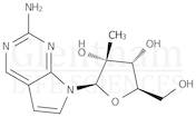 7-(2-C-Methyl-b-D-ribofuranosyl)-7H-pyrrolo[2,3-d]pyrimidin-2-amine