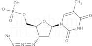 3''-Azido-3''-deoxythymidine 5''-monophosphate sodium salt