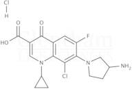 Clinafloxacin hydrochloride