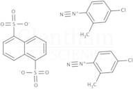 Fast Red TR 1,5-naphthalenedisulfonate salt