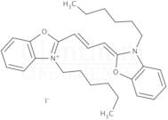 3,3′-Dihexyloxacarbocyanine iodide