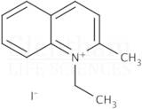 1-Ethyl-2-methylquinolinium iodide