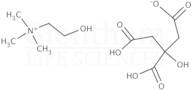 Choline dihydrogen citrate