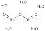 Rhodium(III) oxide hydrate, 99.95% (metals basis)