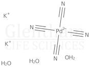 Potassium tetracyanopalladate(II) hydrate, 99.95% (metals basis)