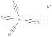 Potassium tetracyanoaurate(III); 99.95% (metals basis)