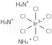 Ammonium hexachloroiridate(III) hydrate, 99.95% (metals basis)