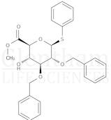 methyl(phenyl 2,3-di-O-benzyl-1-thio-b-D-glucopyranoside)uronate