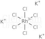 Potassium hexachlororhodate(III) hydrate, 99.95% (metals basis)