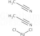 Dichlorobis(acetonitrile) palladium(II); 99%