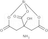 Ammonium bismuth citrate