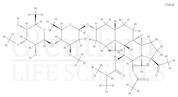 Tenacigenin B, 3-O-β-Allopyranosyl-(1→4)-β-oleandropyranosyl-11-O-isobutyryl-12-O-acetyl-