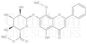 Oroxylin A 7-O-β-D-glucuronide methyl ester