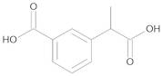 3-[(1RS)-1-Carboxyethyl]benzoic Acid