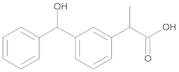 2-[3-(alpha-Hydroxybenzyl)phenyl]propanoic Acid