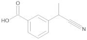 3-[(1RS)-1-Cyanoethyl]benzoic Acid